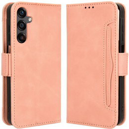 Pattintható tok a Samsung Galaxy A25 5G, Card Slot, rózsaszín