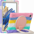 Gyerek tok Samsung Galaxy tab A8 10.5 SM-X200 SM-X205, páncélozott, pánttal, kék