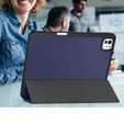 Tok iPad Pro 11" 2024 (5 gen.), Smartcase tolltartóval, sötétkék