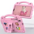 Gyermek tok Samsung Galaxy Tab A7 Lite 8.7 T220/T225, Cute Patterns, állvánnyal, rózsaszín