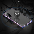 Tok Samsung Galaxy S24 FE, Magnetic Dual Glass, lila