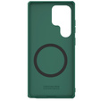 NILLKIN tok Samsung Galaxy S25 Ultra, Frosted Shield, MagSafe, zöld