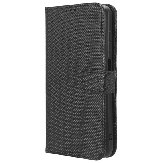 Pattintható tok a Infinix Hot 40i, Wallet Smart Magnet, fekete