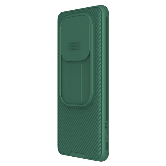 Tok Xiaomi Redmi Note 14 Pro+ 5G, páncélozott Nillkin, CamShield Pro, zöld