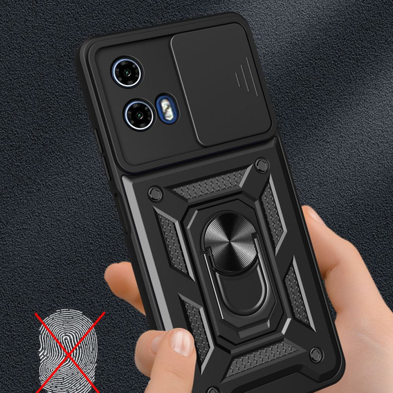 Telefontok a Motorola Moto G24 / G24 Power / G04, CamShield Slide, fekete
