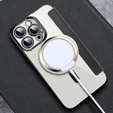 Pattintható tok a iPhone 13 Pro, RFID Wallet MagSafe CamShield, fekete