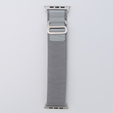 Nylon szíj Apple Watch 1/2/3/4/4/5/6/7/8/SE/ULTRA 42/44/45/45/49mm, szürke