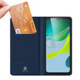 Dux Ducis Telefontok a Motorola Moto E13, Skinpro, sötétkék