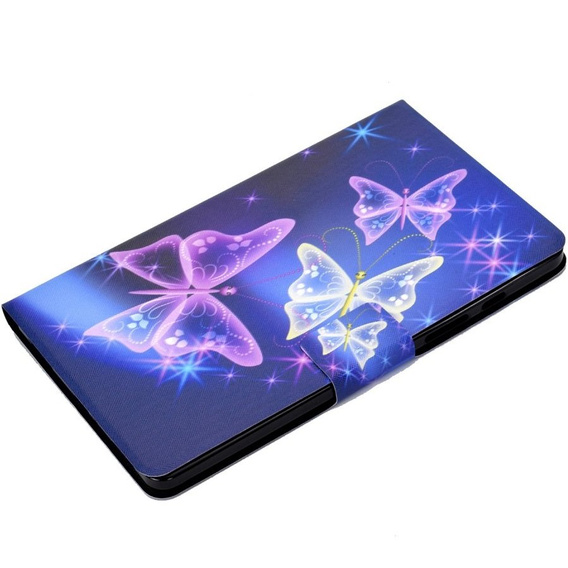 Telefontok a Samsung Galaxy Tab A7 10.4 2020 T500 T505, butterflies, lila
