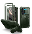 Páncélozott tok a Samsung Galaxy S25, Dexnor Full Body (Two Frames), zöld