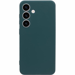 Telefontok a Samsung Galaxy S24+ Plus, Silicone Lite, sötétzöld