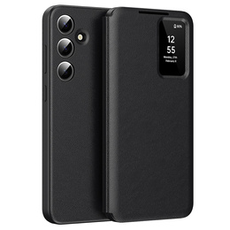 Flip tok Samsung Galaxy A55 5G, Smart View Wallet, fekete