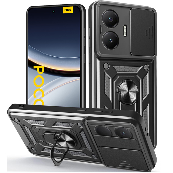 Telefontok a Xiaomi Poco F7, CamShield Slide, fekete