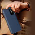 Flip tok Samsung Galaxy S25 Ultra, Smart View Wallet, kék