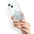 Telefontok a iPhone 13 Mini, Glittery, kék