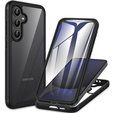 Tok Samsung Galaxy S24 FE készülékhez, Shockproof, fóliával, fekete