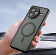 Tok Xiaomi Poco F7 Pro-hoz, MagSafe, ERBORD Matt Case, fekete