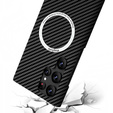 Telefontok a Samsung Galaxy S23 Ultra, Magsafe Slim Carbon, fekete