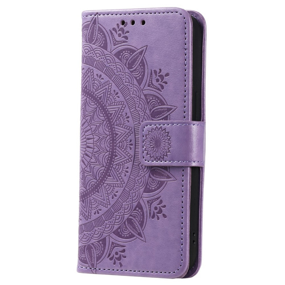 Pattintható tok a Xiaomi Redmi Note 12 4G, Mandala, lila