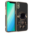 Telefontok a iPhone X / XS, Astronaut, fekete