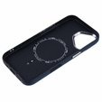 Tok iPhone 16 Plus, Carbon Fiber MagSafe, fekete / kék