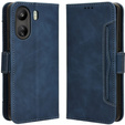Pattintható tok a Xiaomi Redmi 13C / Poco C65, Card Slot, kék