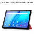 Tok TCL Tab 10s 9081X / TCL Tab 10s 9080G 2021, Smartcase, piros