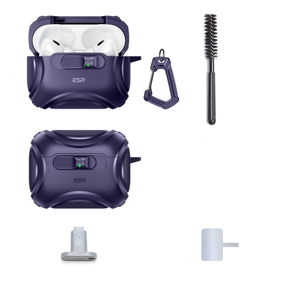 ESR Cyber FlickLock MagSafe fejhallgató tok Apple AirPods Pro 3 készülékekhez