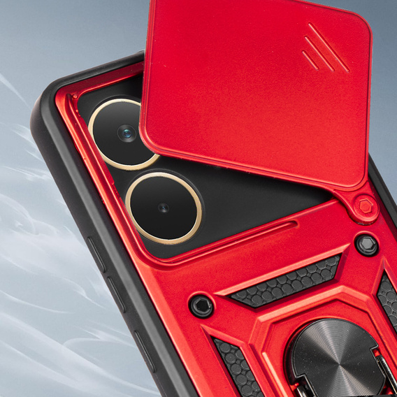 Telefontok a Oppo A5 Pro 5G, CamShield Slide, piros