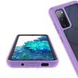 Tok Samsung Galaxy S20 FE készülékhez, Shockproof, fóliával, lila