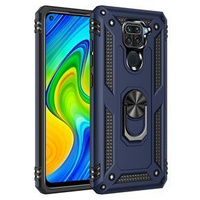 Páncélozott telefontok a Xiaomi Redmi Note 9, Nox Case Ring, kék