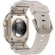 ERBORD ProTech szíj Apple Watch 1/2/3/4/4/5/6/7/8/9/SE/Ultra/Ultra 2 42/44/45/49MM, fehér öv