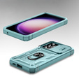 Telefontok a Samsung Galaxy S23 FE, CamShield Slide, zöld