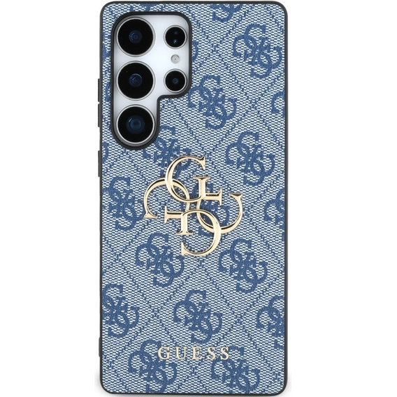 GUESS Telefontok a Samsung Galaxy S25 Ultra, 4G Big Metal Logo, kék