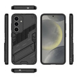 Tok Samsung Galaxy A56 5G, Military kickstand, fekete