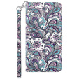 Pattintható tok a Xiaomi Redmi 13C / Poco C65, Wallet, Flowers