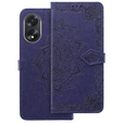 Pattintható tok a Oppo A58 4G, Mandala, lila