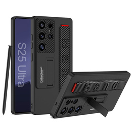 Telefontok a Samsung Galaxy S25 Ultra, GKK Leather, fekete