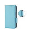 Pattintható tok a Xiaomi Redmi Note 12 5G / POCO X5 5G, Wallet Litchi Magnet, kék