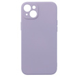 Telefontok a iPhone 15, Silicone Lite, lila