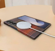 Tok Samsung Galaxy Z Fold6 5G - mágneses aramidszálas tok, narancssárga