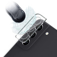 Edzett kameraüveg Samsung Galaxy S21 FE, kék