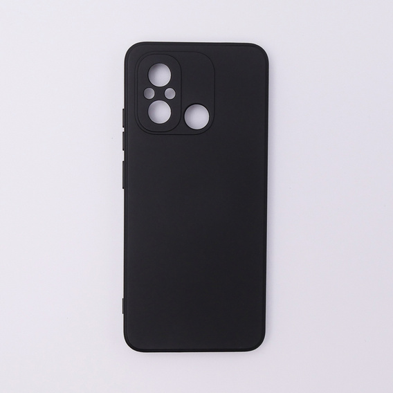 Telefontok a Xiaomi Redmi 12C, Silicone Lite, fekete