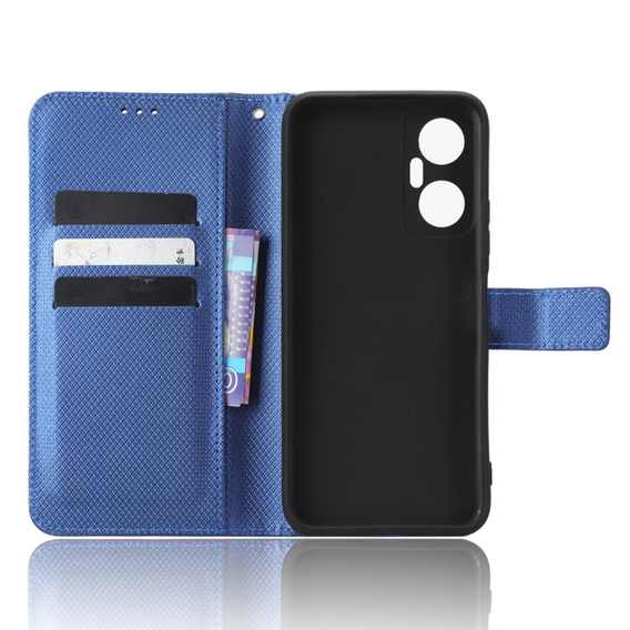 Pattintható tok a Infinix Hot 20 5G, Wallet Smart Magnet Case, kék