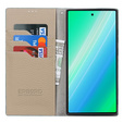 Bőr tok a Samsung Galaxy S23 Plus, ERBORD Grain Leather, kék