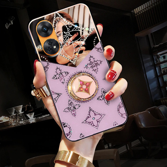 Fashion Telefontok a Oppo Reno8 T, lila