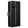 Pattintható tok a Xiaomi Redmi A5, Crazy Horse Wallet, fekete