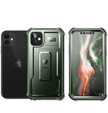 Páncélozott tok a iPhone 11, Dexnor Full Body, zöld