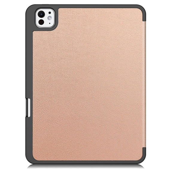 Tok iPad Pro 11" 2024 (5 gen.), Smartcase tolltartóval, rózsaszín