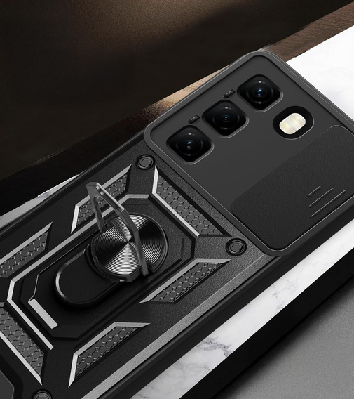 Telefontok a Infinix Hot 50 4G, CamShield Slide, fekete